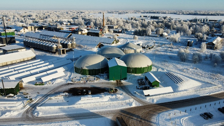 Ebaveres avatud biometaanijaam tagab aastase kütusevaru 80 gaasibussile